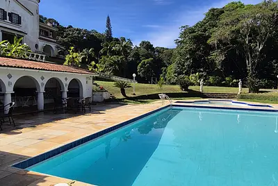 Espaço único para eventos, fotos, filmagens no coração da Floresta da Tijuca