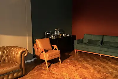 Espaço para fotografia e produção audiovisual no Centro de São Paulo