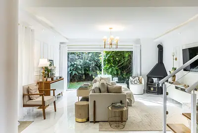 Casa minimalista -  cenário de varias campanhas