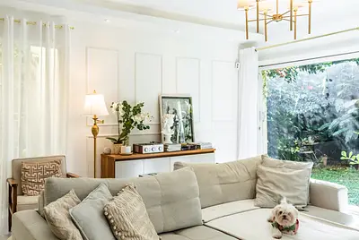 Casa minimalista -  cenário de varias campanhas