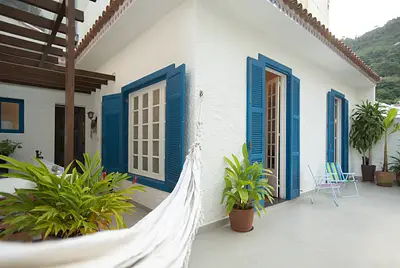 Casa charmosa e aconchegante (estilo colonial) com terraço e vista no Humaitá RJ