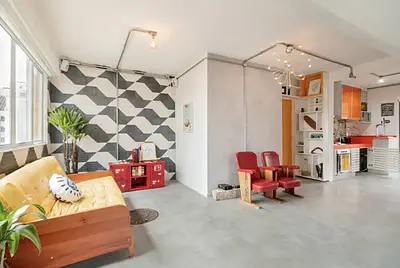 Apartamento totalmente original e inspirador