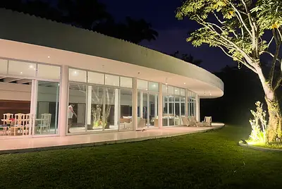 Casa maravilhosa com praia 