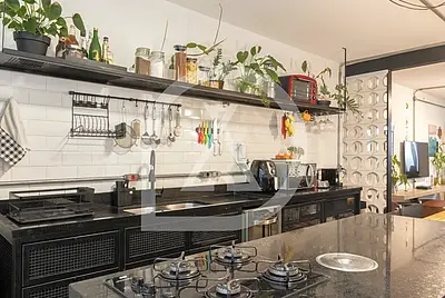 Cozinha industrial em casa de vila!