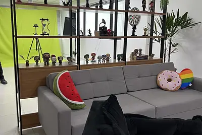 Estudio Completo para Gravação de conteudo e Podcast no Coração de SP