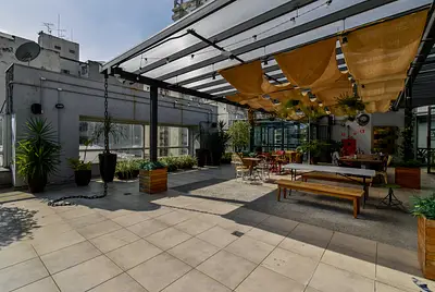 Rooftop Moderno para Eventos ao ar livre