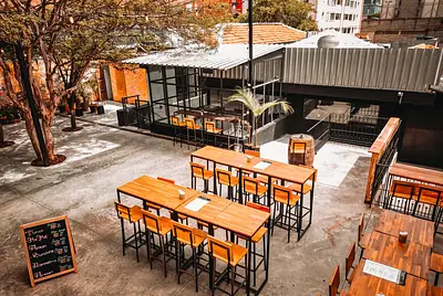 Ambiente industrial com Rooftop, Bar e Garden na Vila Madalena