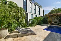 Casa aconchegante com Belissima área externa 