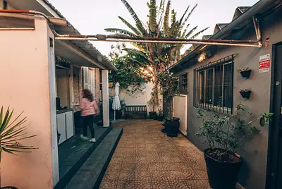 Estúdio de música com salão