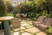 Casa com jardim tropical - Ideal para Cursos,Palestra, Filmagens e Eventos