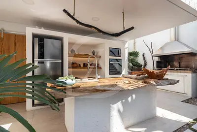 Casa de designer com ótima iluminação
