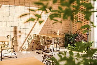 Restaurante moderno e criativo 