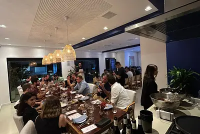 Vinho e comida: local de eventos especializado em harmonização