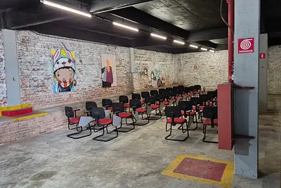 Galpão Industrial para Eventos, Gravações e Projetos Criativos