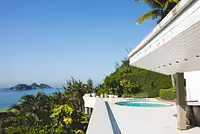 Locação pra fotos e vídeos em casa com vista pro mar na Joatinga