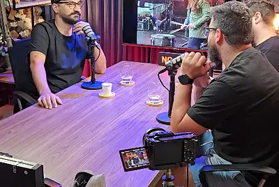 Estúdio de Podcast 4K Completo!