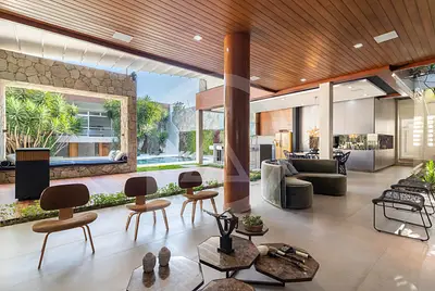 Casa linda, moderna e flexível 