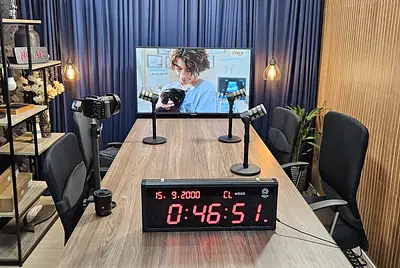 Estúdio de Podcast 4K Completo!