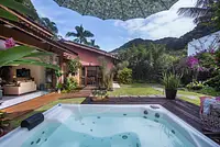 Linda casa de praia no Litoral Norte - Villa Oriba