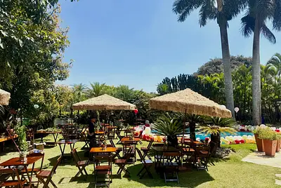 Casa para evento ao ar livre